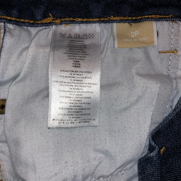 Michael Kors Stretch Bootcut Denim Jeans size 2P - Picture 5 of 5